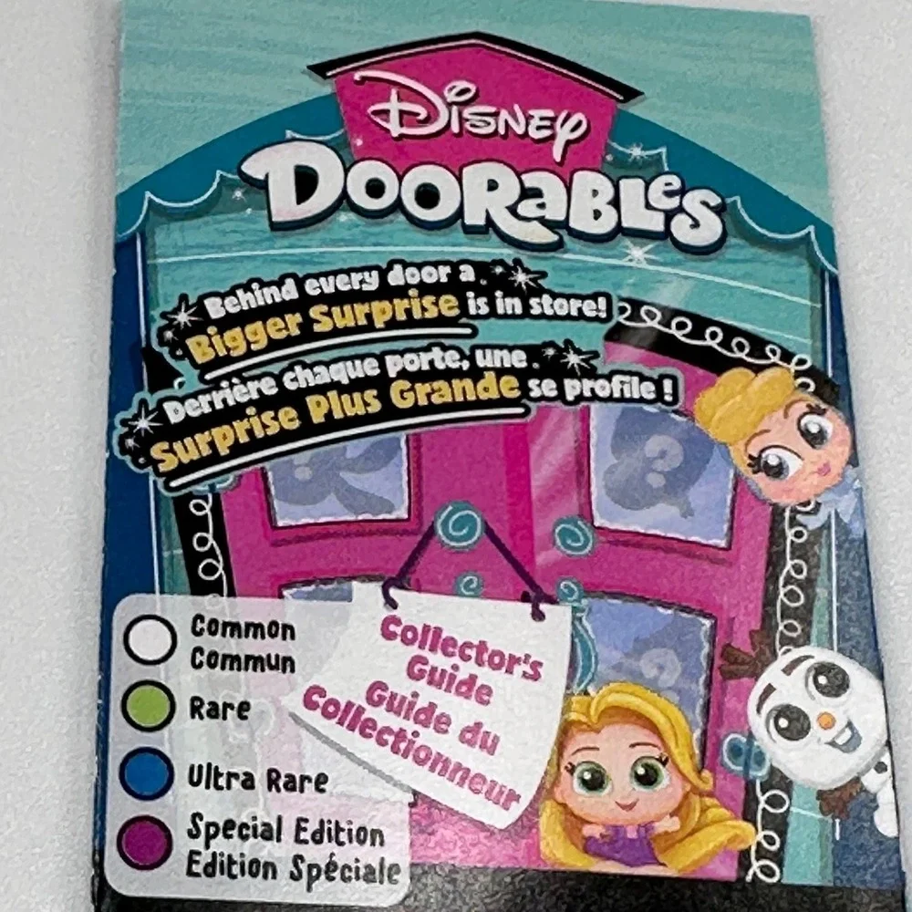 Disney Doorables FROZEN Elsa Anna Olaf Kristoff Sven COMPLETE SERIES 4 SET OF 6